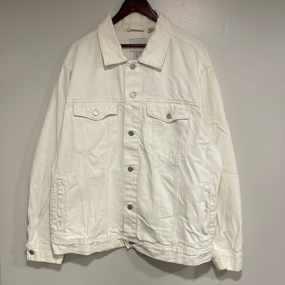 Keith Haring x H&M White Jean Jacket